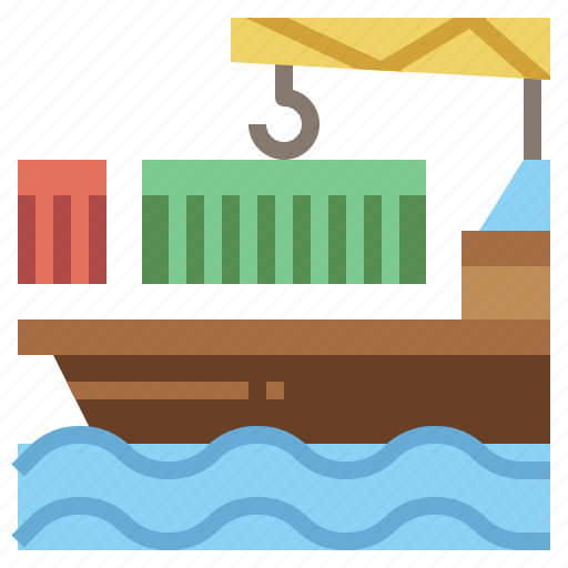 Boat, cargo, delivery, distribution, global, ship, shipping icon - Download on Iconfinder