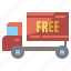 automobile, commerce, delivery, free, shipping, shopping, transport, vehicle 