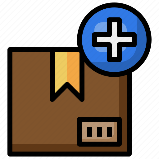 Add, parcel, delivery, package, box icon - Download on Iconfinder