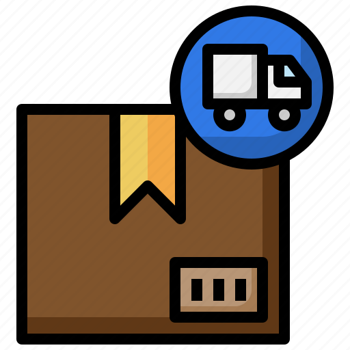 Delivery, truck, mover, deliver, shipping, package, box icon - Download on Iconfinder
