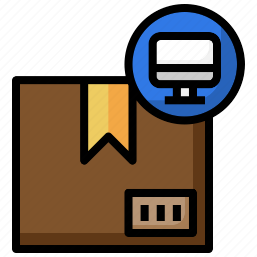 Online, delivery, parcel, package, box icon - Download on Iconfinder