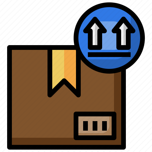This, side, up, parcel, delivery, package, box icon - Download on Iconfinder