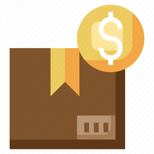 Payment, parcel, delivery, package, box, money icon - Download on Iconfinder