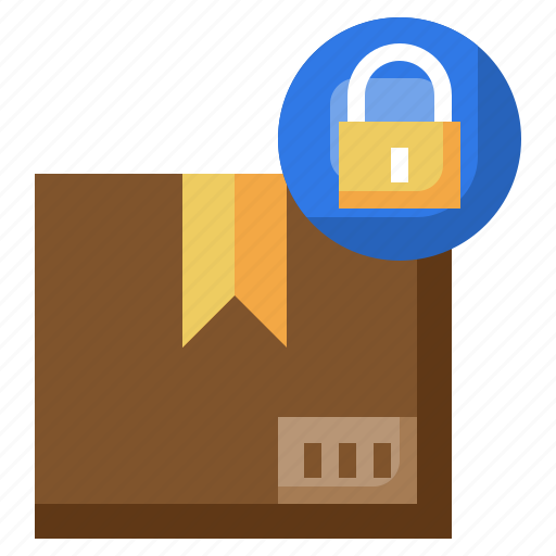 Private, lock, parcel, delivery, package, box icon - Download on Iconfinder