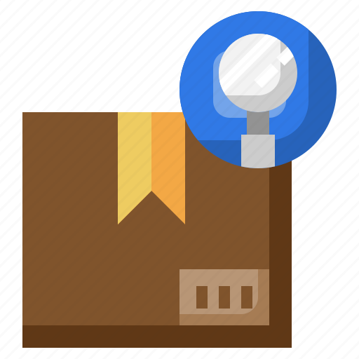 Search, parcel, delivery, package, box icon - Download on Iconfinder