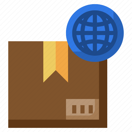 Worldwide, shipping, international, parcel, delivery, package, box icon - Download on Iconfinder