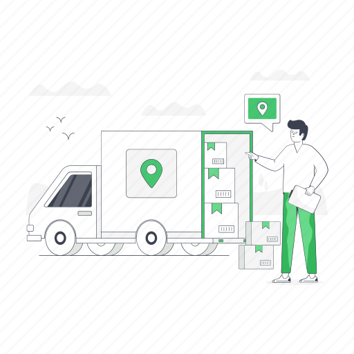 Delivery van, delivery service, parcel delivery, delivery transport, delivery vehicle icon - Download on Iconfinder