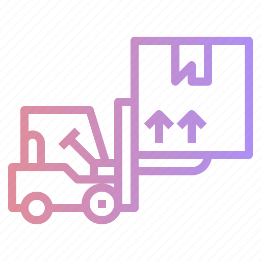 Forklift, industry, logistic, shipping, warehouse icon - Download on Iconfinder