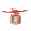 drone, delivery, shipping, ship, package, shop 
