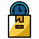 clock, delivery, on, time, timetable
