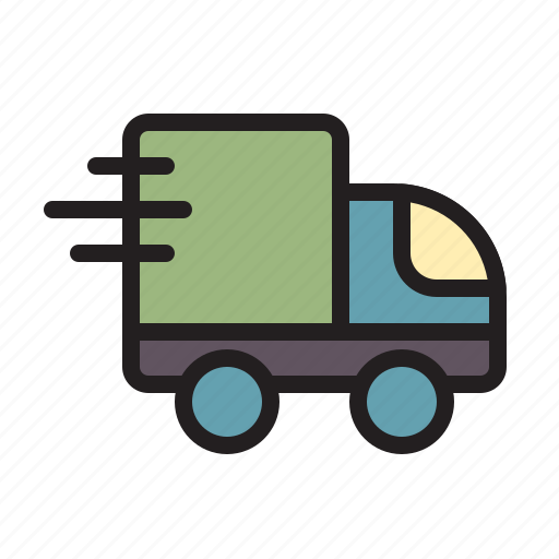 Delivery, truck, shipping, logistic, service, transport, transportation icon - Download on Iconfinder
