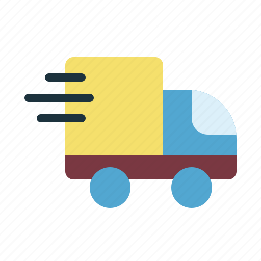 Delivery, truck, shipping, logistic, service, transport, transportation icon - Download on Iconfinder