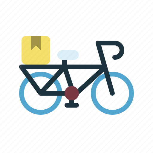 Bike, delivery, bicycle, package, shipping, service icon - Download on Iconfinder