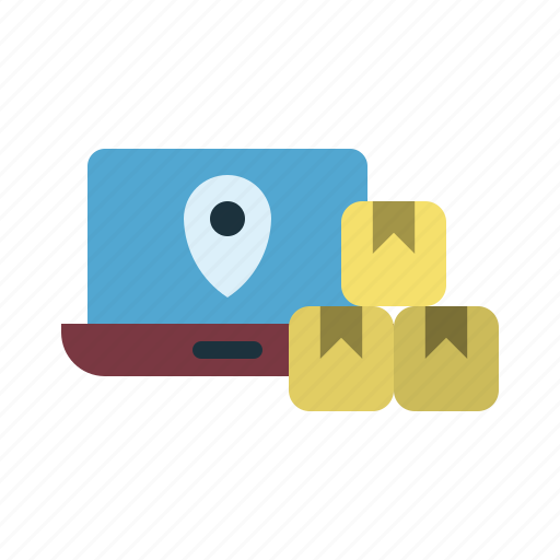 Online, delivery, location, shipping, service, technology icon - Download on Iconfinder