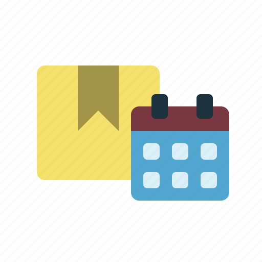 Schedule, shipping, date, delivery, calendar, package, service icon - Download on Iconfinder