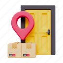 home order packages, door, package, parcel, box, delivery, home, furniture