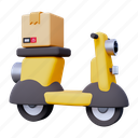 delivery scooter, courier, motocycle, scooter, express, parcel, deliveryscooter, transport, fast