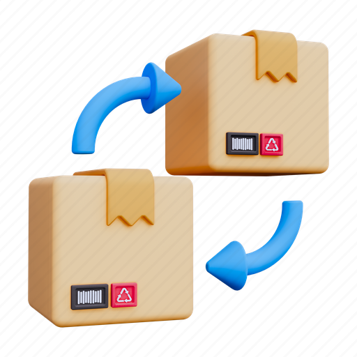 Return package, return, package, delivery, parcel, box icon - Download on Iconfinder
