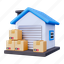warehouse, shipping, storehouse, package, storage, storage unit, delivery, logistics, building 