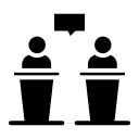 speech, arrows, democracy, election, politician, politics, glyphglyph