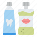 toothpaste, mouthwash, hygienic, dental