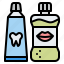 toothpaste, mouthwash, hygienic, dental 