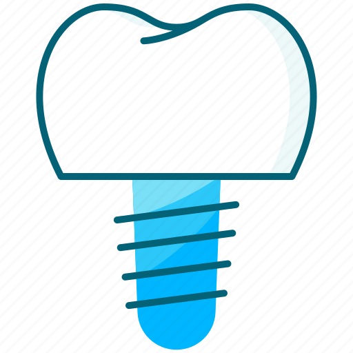 Dental, implant, tooth, dentist, medical icon - Download on Iconfinder
