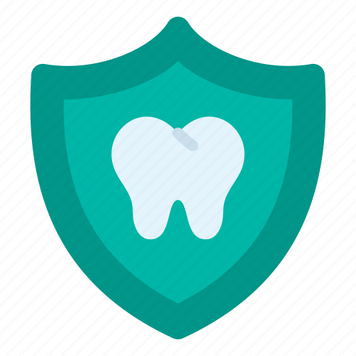 Dental, insurance, care, prevention, teeth, protection, shield icon - Download on Iconfinder