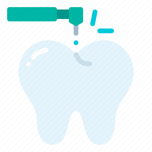 Tooth, drill, drilling, dentist, healthcare, medical, health icon - Download on Iconfinder