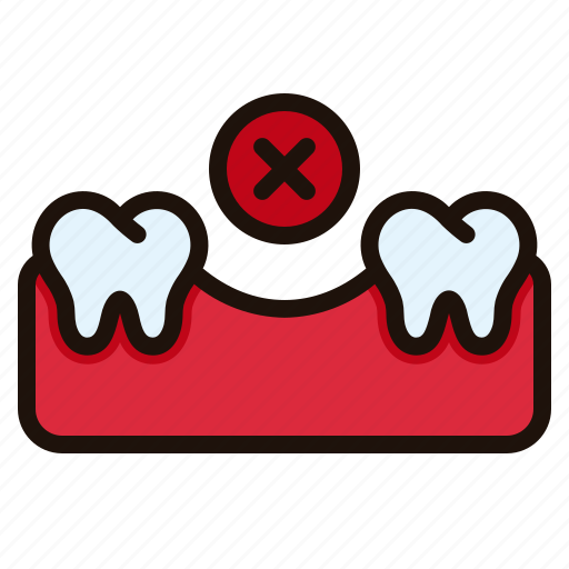 Missing, medical, dental, care, denture, dentist, tooth icon - Download on Iconfinder