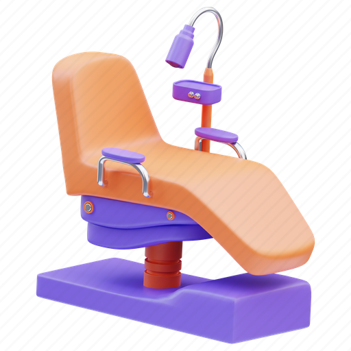 Chair, care, treatment, dental, health, medical, medicine 3D illustration - Download on Iconfinder