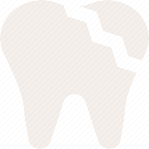 Broken, tooth, caries, smileys, crack, dental icon - Download on Iconfinder