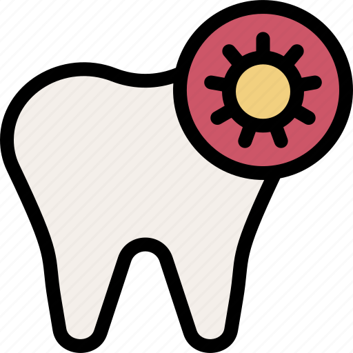 Infection, bacteria, dental, care, tooth, treatment, disease icon - Download on Iconfinder