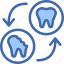 tooth, dental, dentist, change, arrow, before, and, after 