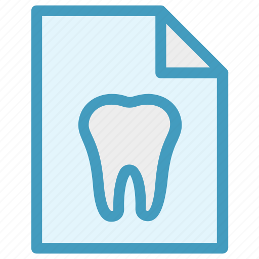 Care, case, dental, paper, record, tooth icon - Download on Iconfinder