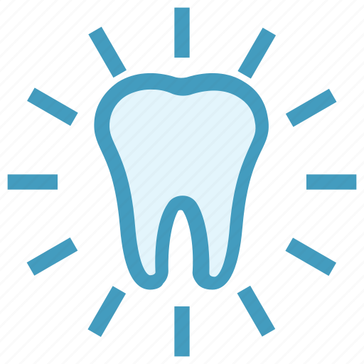 Bright, dental, dental care, dentist, tooth, white tooth icon - Download on Iconfinder