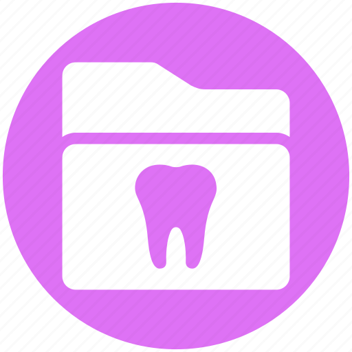 Dental, folder, healthcare, stomatology, teeth icon - Download on Iconfinder
