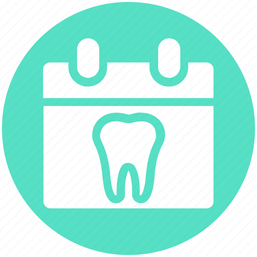 Appointment, calendar, clinic, date, dental, dentist icon - Download on Iconfinder