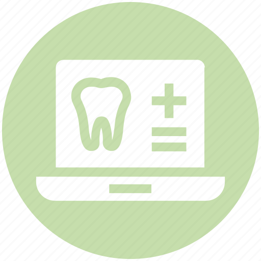 Dental, health, healthcare, laptop, medicine, teeth icon - Download on Iconfinder