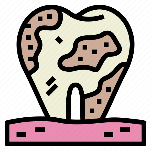 Caries, dental, tartar, tooth icon - Download on Iconfinder