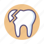 broken tooth, chipped tooth, dental, dentist 