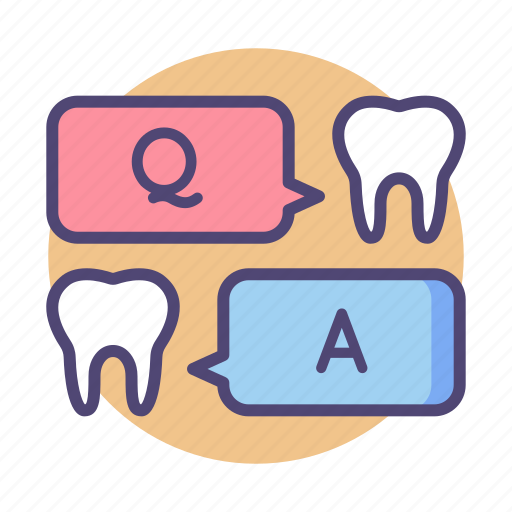 Answer, consulting, dental, forum, question icon - Download on Iconfinder
