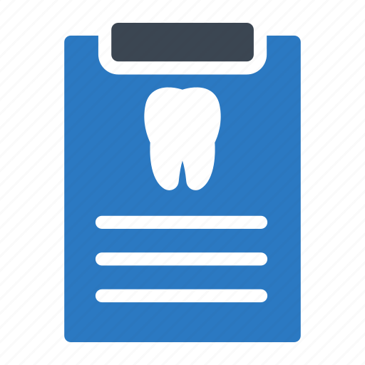 Clipboard, dental, document, report, sheet icon - Download on Iconfinder