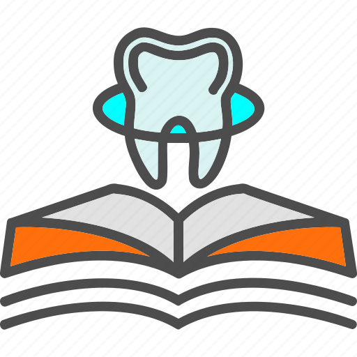 Books, library, knowledge, tooth, learning, cavity, study icon - Download on Iconfinder
