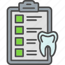 care, dental, invoice, list, stomatology, tooth, treatment