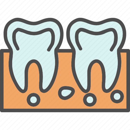 Dental, dentist, gum, gums, tooth, root, canal icon - Download on Iconfinder