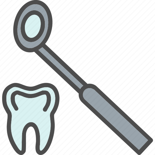Dental, exam, examination, instrument, mirror, search, tooth icon - Download on Iconfinder