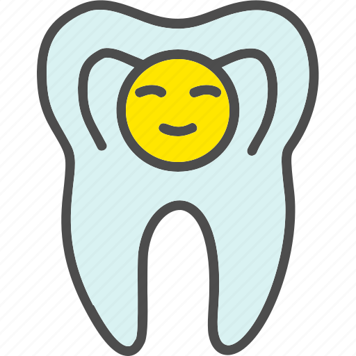 Happy, healthy, tooth, smile, dentist, dental icon - Download on Iconfinder