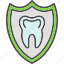 shield, protection, insurance, tooth, teeth, dentist 