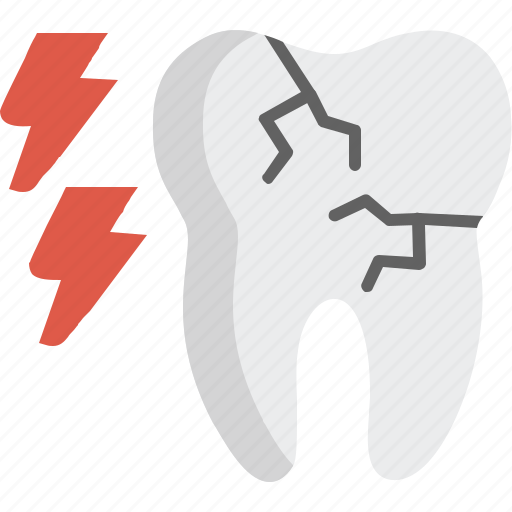 Broke, caries, crack, damage, dental, pain, tooth icon - Download on Iconfinder